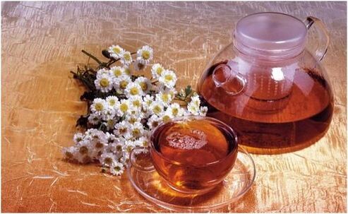 kamomili me osteokondrozë të qafës së mitrës